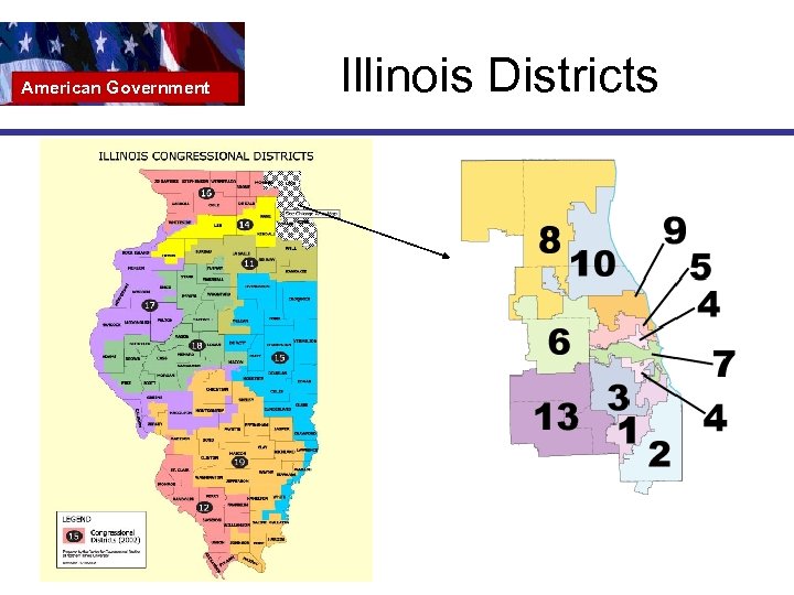 American Government Illinois Districts 