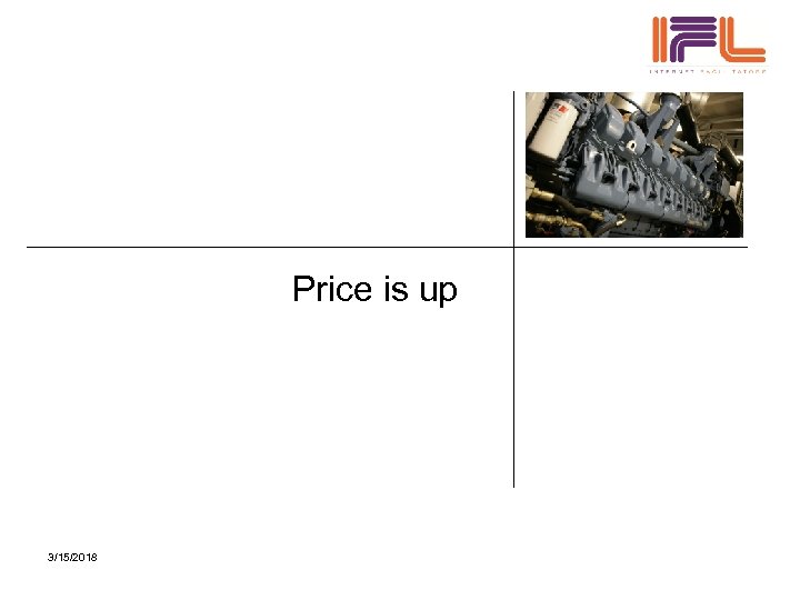Price is up 3/15/2018 