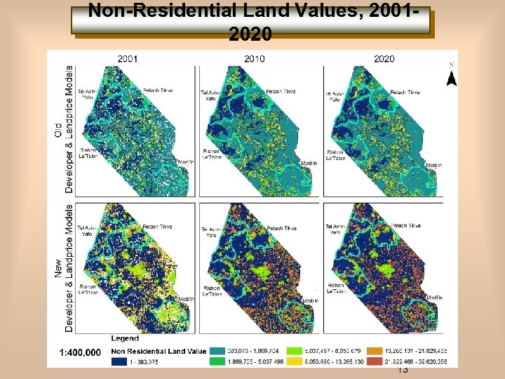 Non-Residential Land Values, 20012020 13 