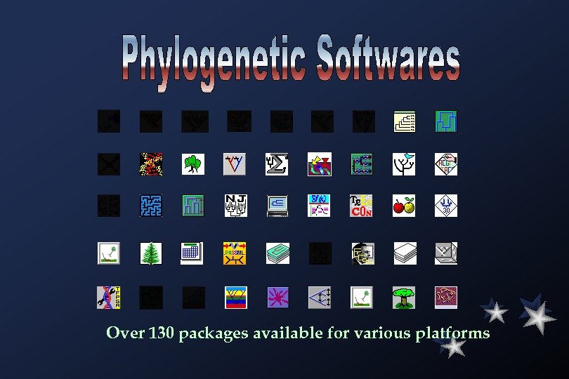 Over 130 packages available for various platforms 