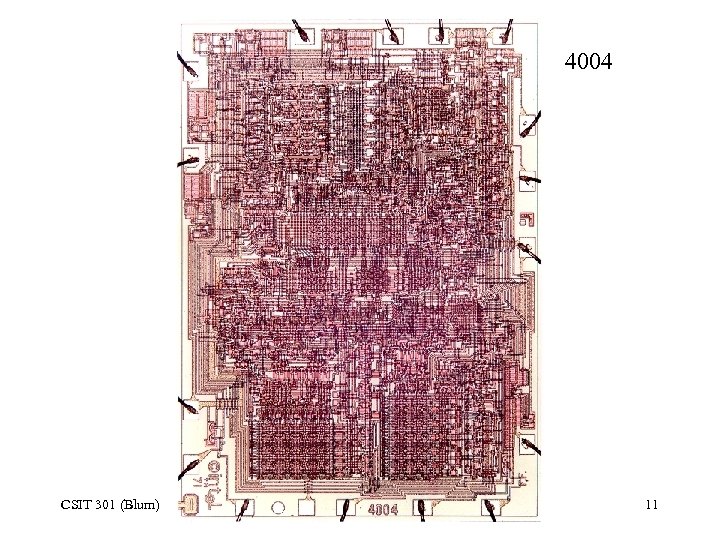 4004 CSIT 301 (Blum) 11 