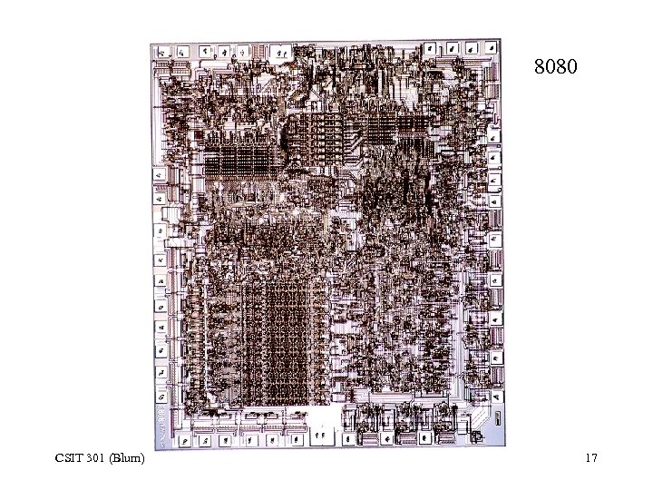 8080 CSIT 301 (Blum) 17 