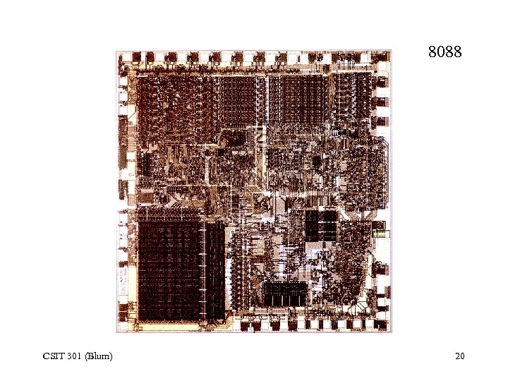 8088 CSIT 301 (Blum) 20 