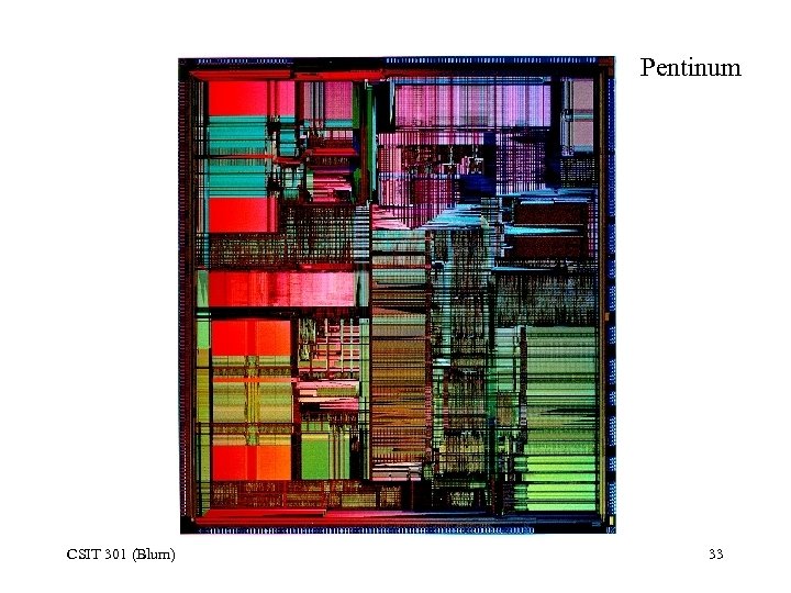 Pentinum CSIT 301 (Blum) 33 