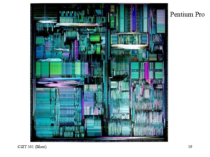 Pentium Pro CSIT 301 (Blum) 39 