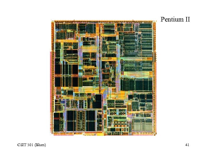 Pentium II CSIT 301 (Blum) 41 