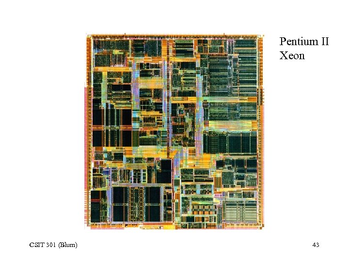 Pentium II Xeon CSIT 301 (Blum) 43 