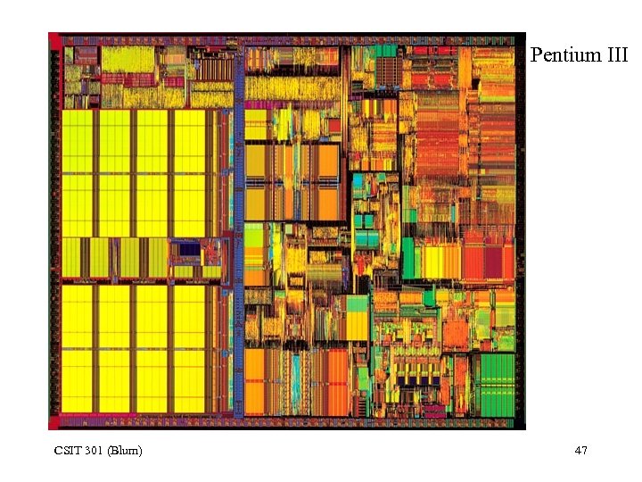 Pentium III CSIT 301 (Blum) 47 