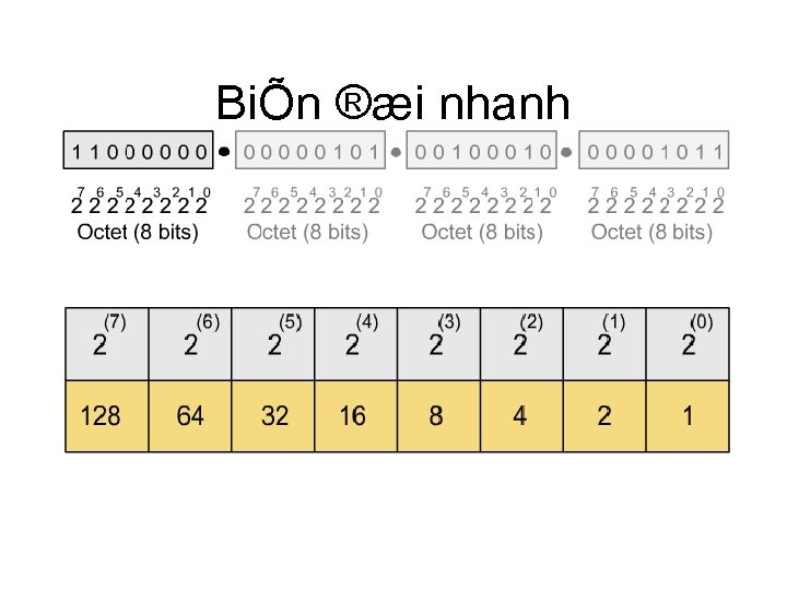 BiÕn ®æi nhanh 