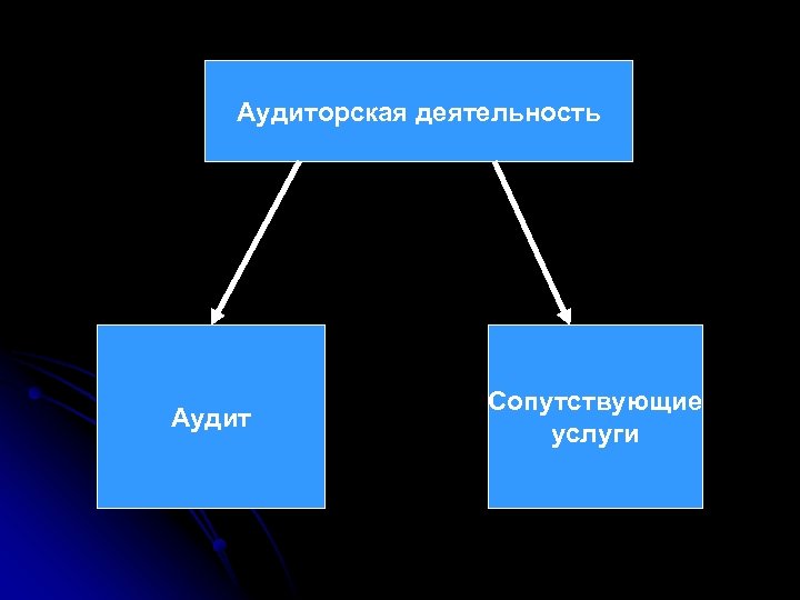 Аудиторская деятельность Аудит Сопутствующие услуги 