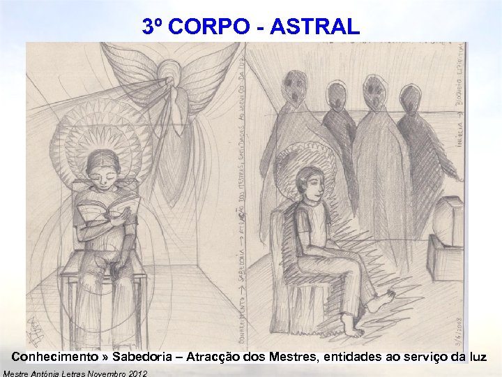 3º CORPO - ASTRAL Conhecimento » Sabedoria – Atracção dos Mestres, entidades ao serviço