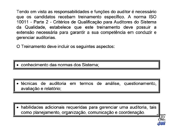 Elaboração AZ TREINAMENTO EMPRESARIAL 