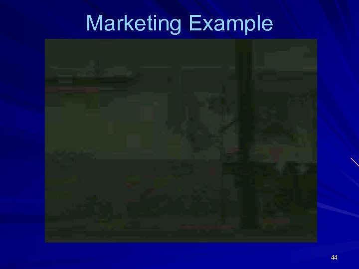 Marketing Example 44 