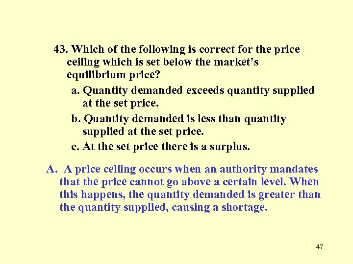 Tutorial Chapter 4 Demand Supply 1