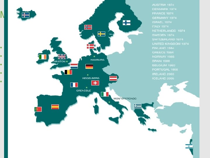  Member States of EMBL • • • Austria Belgium Denmark Finland France •