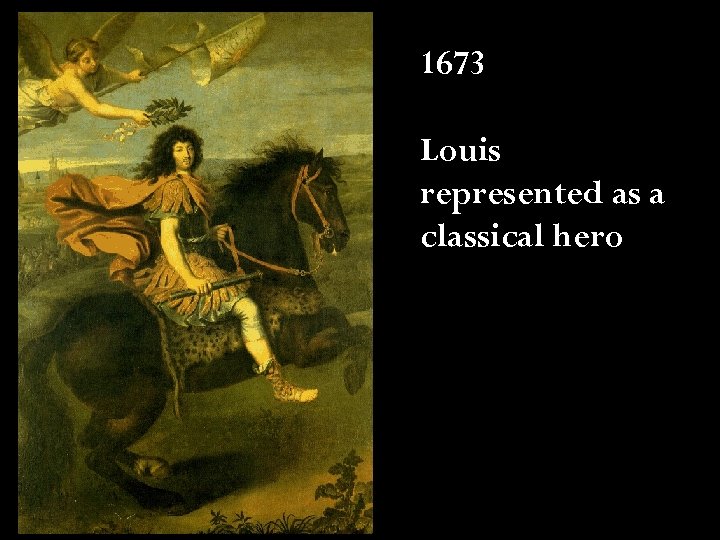 1673 Louis represented as a classical hero 