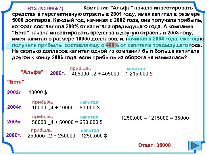 Компания "Альфа" начала инвестировать B 13 (№ 99587) средства в перспективную отрасль в 2001