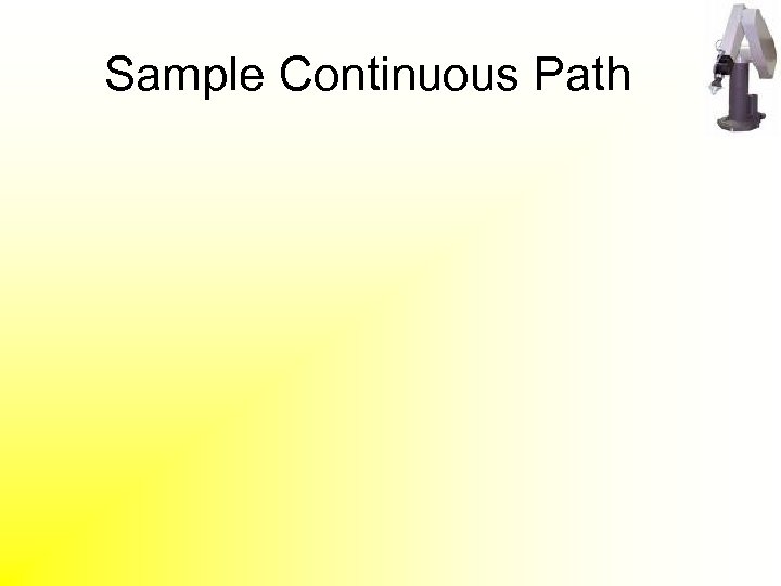 Sample Continuous Path 