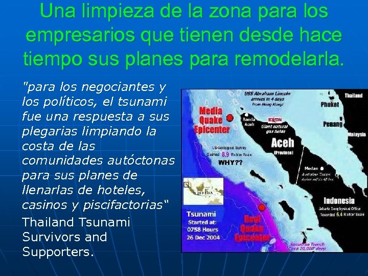 Una limpieza de la zona para los empresarios que tienen desde hace tiempo sus