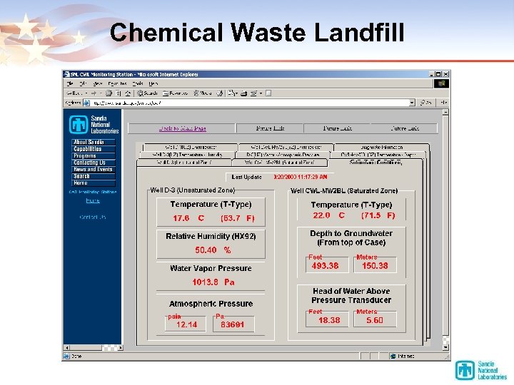Chemical Waste Landfill 
