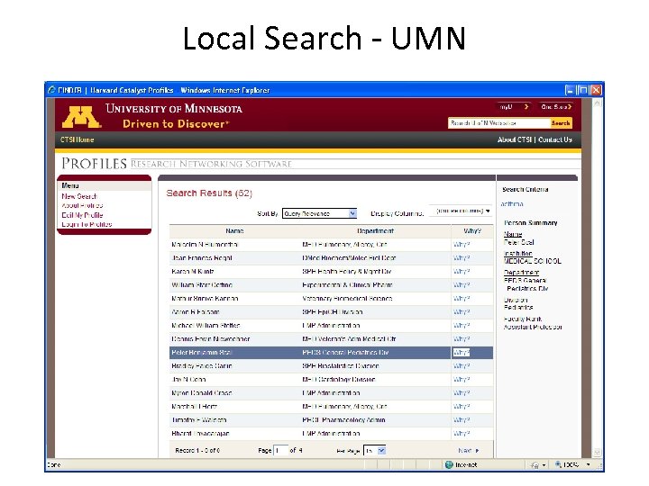 Local Search - UMN 
