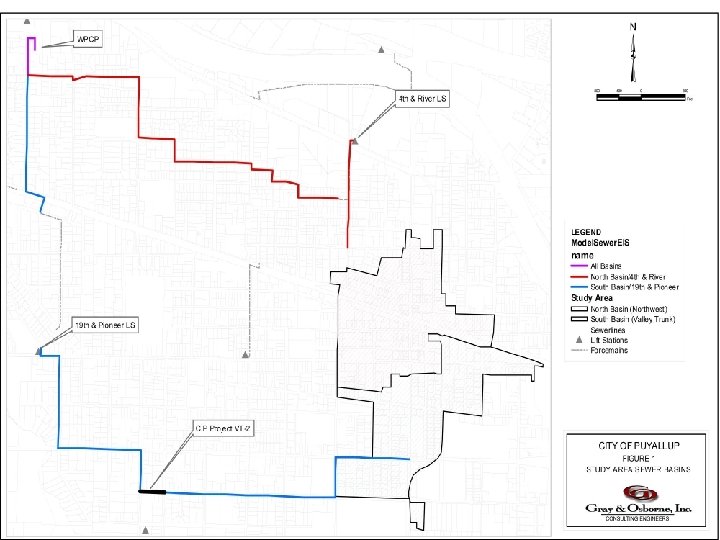 n Map of Puyallup Study area 