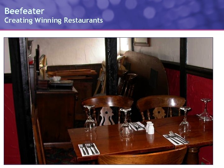 Beefeater Creating Winning Restaurants 