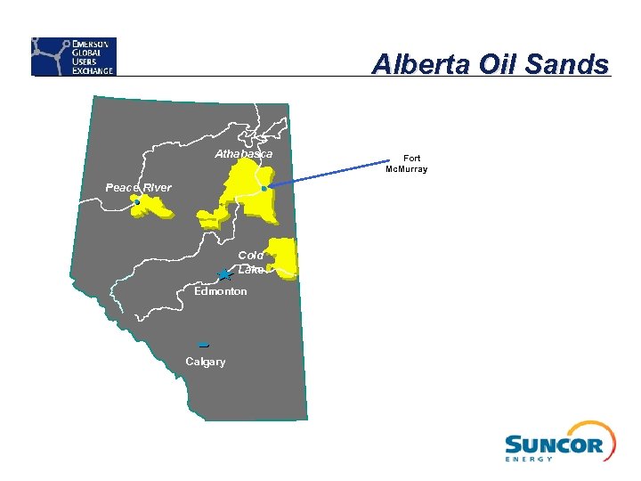 Alberta Oil Sands Athabasca Peace River Cold Lake Edmonton Calgary Fort Mc. Murray 
