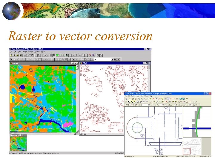 Raster to vector conversion 
