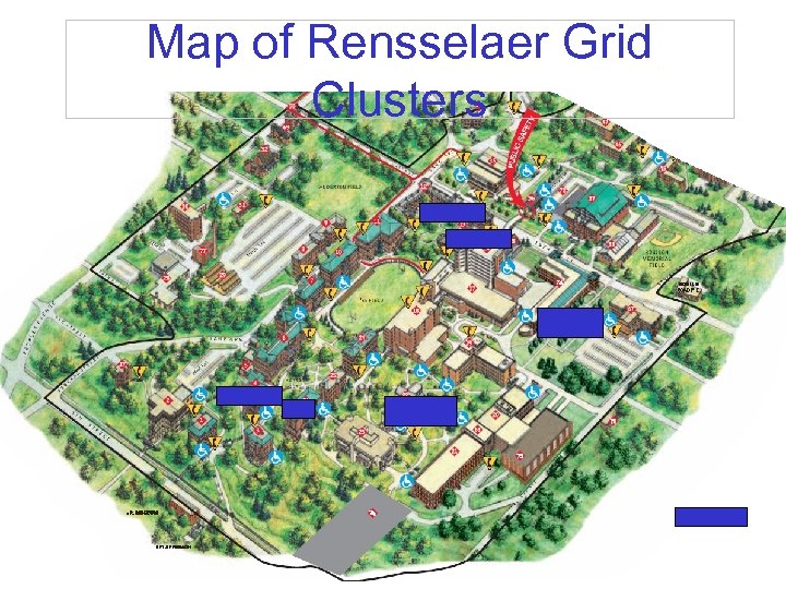 Map of Rensselaer Grid Clusters Carlos Varela 7 