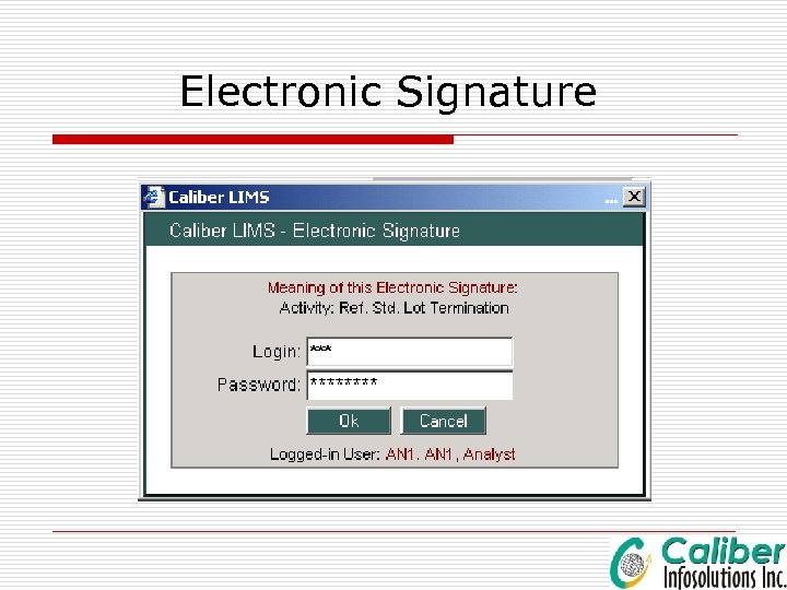 Electronic Signature 