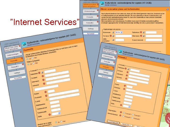 e. Kommune 2012 ”Internet Services” 