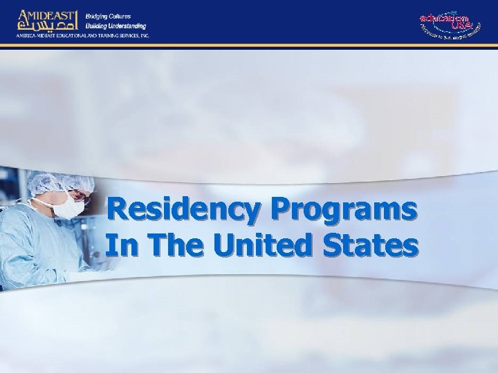 Residency Programs In The United States 