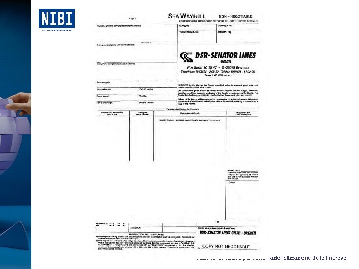 Attività formative per l’internazionalizzazione delle imprese 