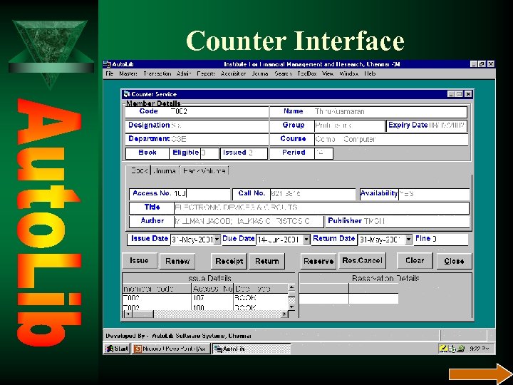 Counter Interface 