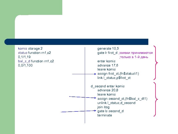 komis storage 2 status function rn 1, c 2 0, 1/1, 19 bal_s_d function