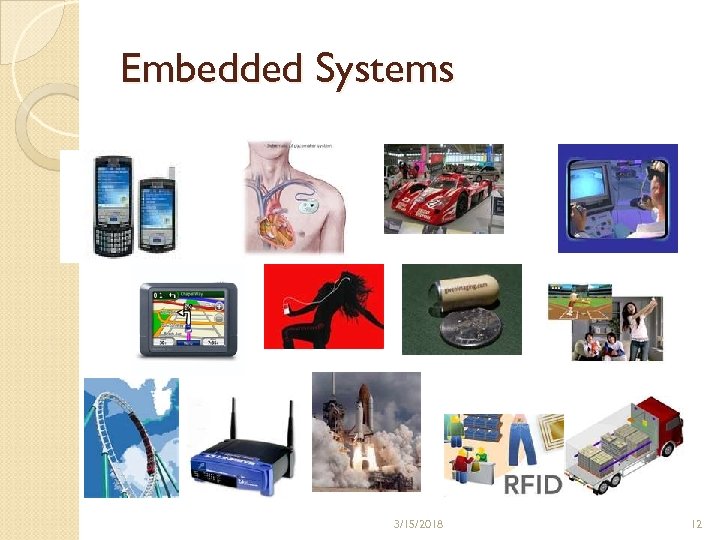 Embedded Systems 3/15/2018 12 