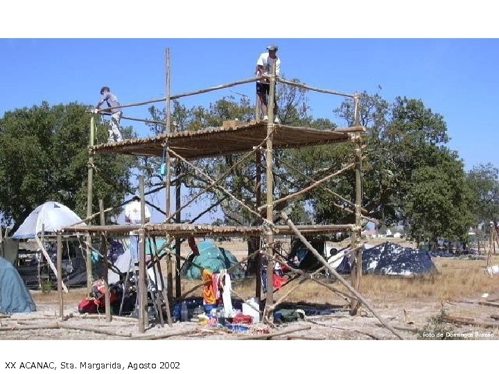 Foto de Domingos Brazão XX ACANAC, Sta. Margarida, Agosto 2002 