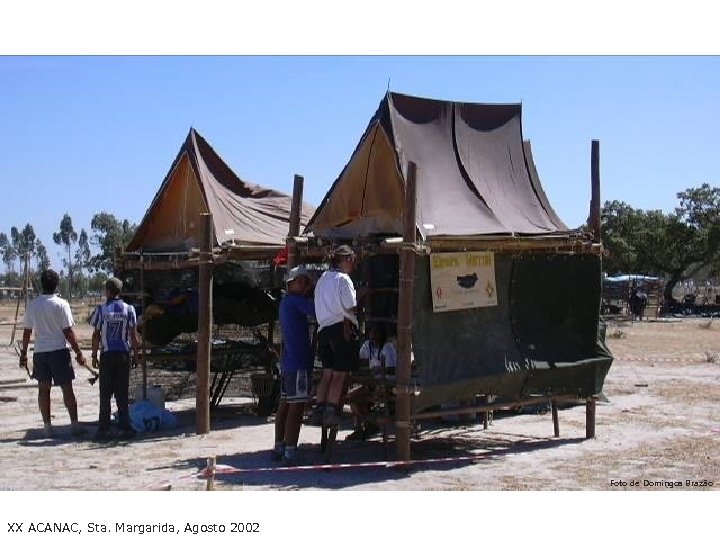 Foto de Domingos Brazão XX ACANAC, Sta. Margarida, Agosto 2002 
