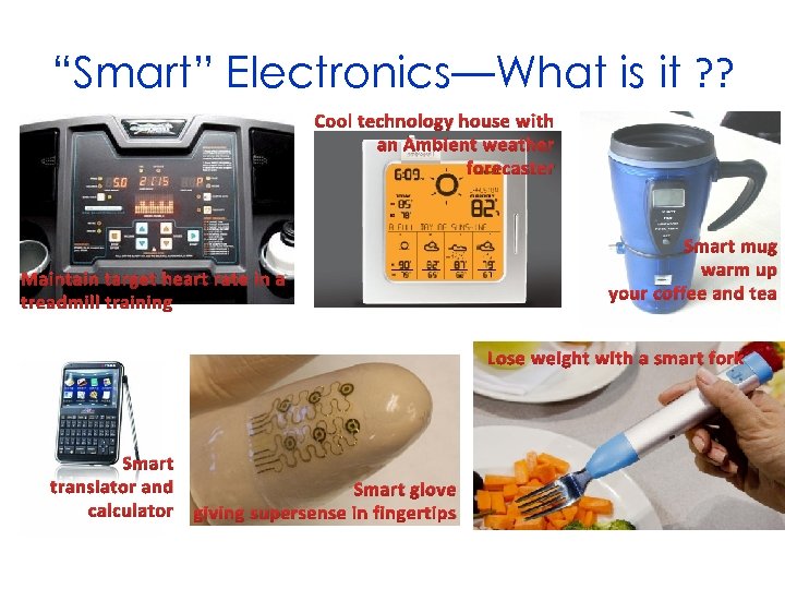 “Smart” Electronics—What is it ? ? Cool technology house with an Ambient weather forecaster