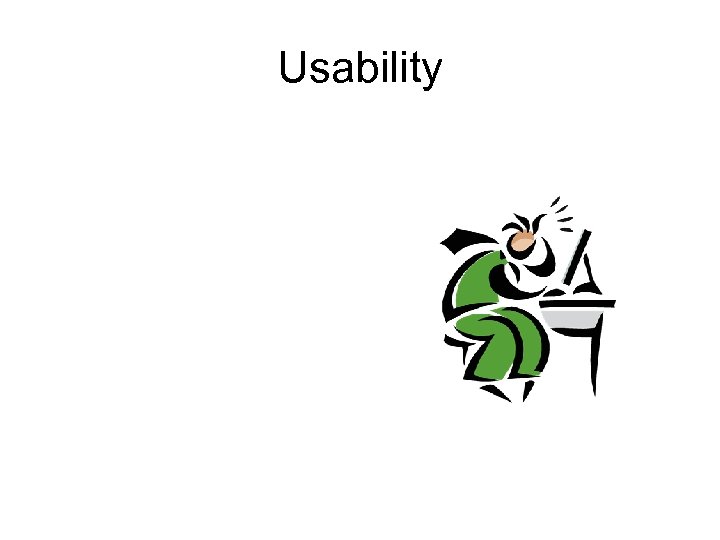 Usability 