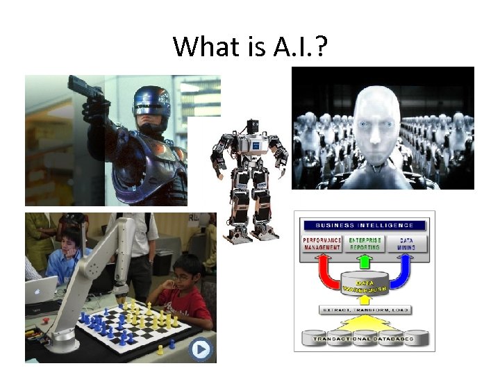 What is A. I. ? 