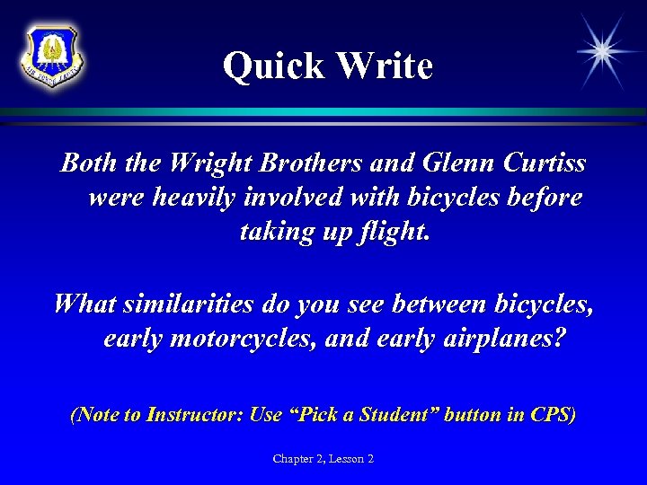 Quick Write Both the Wright Brothers and Glenn Curtiss were heavily involved with bicycles