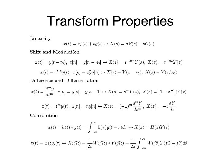 Transform Properties 