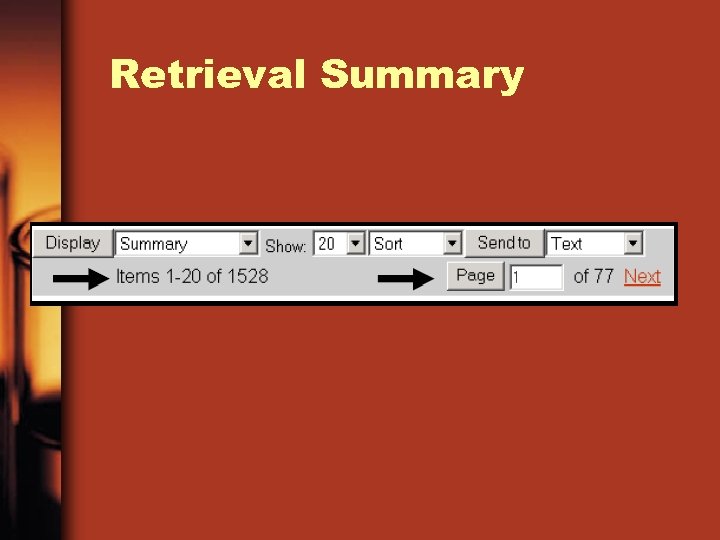 Retrieval Summary 