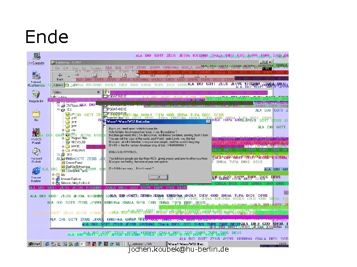 Ende jochen. koubek@hu-berlin. de 