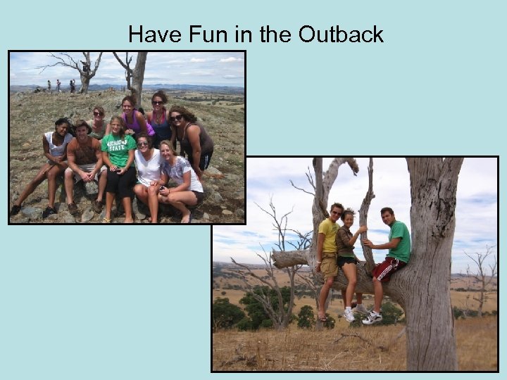 Have Fun in the Outback 