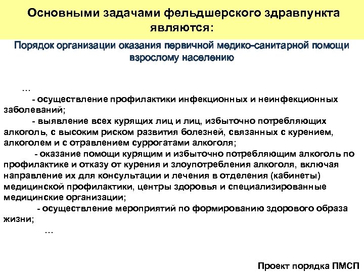 Положение о фельдшерском здравпункте на предприятии образец