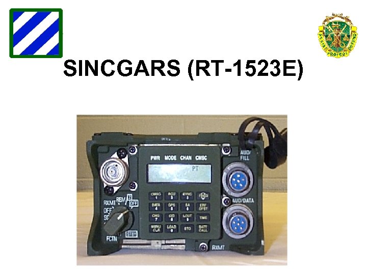 SINCGARS (RT-1523 E) 