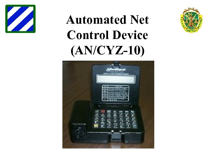 Automated Net Control Device (AN/CYZ-10) 